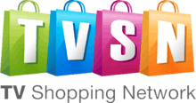 The TVSN shopping bag logo