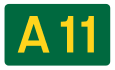 A11 road shield