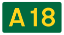 A18 road shield