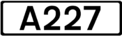 A227 road shield