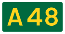 A48 road shield