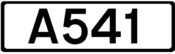 A541 road shield