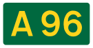 A96 road shield