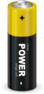 UPower logo: a battery cell of size AA