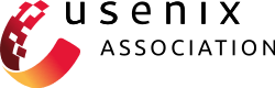 "USENIX" in red with subtitle "The Advanced Computing Systems Association" in gray