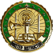 U.S. Army Master Instructor Identification Badge