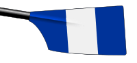 Image showing the rowing club's blade colours