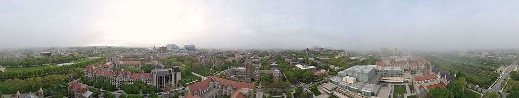 The campus of the University of Chicago.