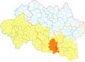 Location of Bellerive-sur-Allier in the former canton of Escurolles