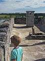 View of the roof of Fort Matanzas.jpg