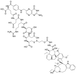 Vintafolide structure