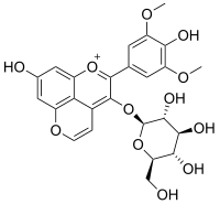 Chemical structure of vitisin B