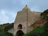 Limestone kiln ruin at Wool Bay, South Australia