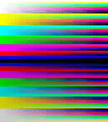 ZX Spectrum standard palette with 8x8 ordered dithering.