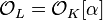 \mathcal O_L = \mathcal O_K[\alpha]