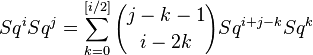 Sq^i Sq^j = \sum_{k=0}^{[i/2]} {j-k-1 \choose i-2k} Sq^{i+j-k} Sq^k