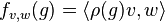 f_{v,w}(g) = \langle \rho(g)v, w \rangle