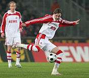 Novaković playing for 1. FC Köln in 2008.