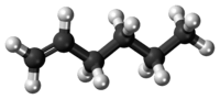 1-Hexene molecule