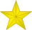 Gold star