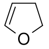 Skeletal formula of 2,3-dihydrofuran