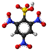 2,4,6-Trinitrobenzenesulfonic acid molecule