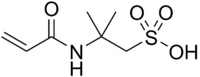 Skeletal formula of AMPS