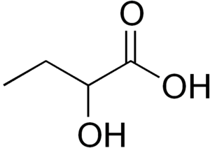 α-hydroxybutyric acid structure