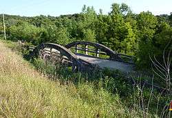 Marsh Concrete Rainbow Arch Bridge