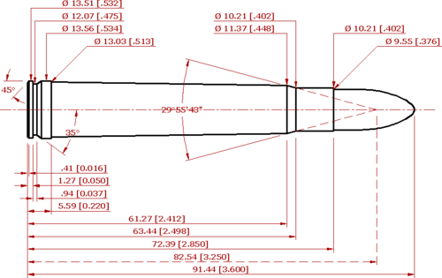 .375 H&H Magnum Schematic