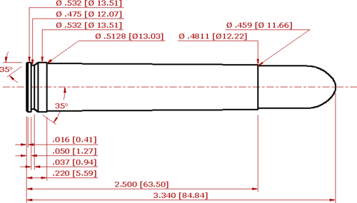 .458 Winchester Magnum Schematic