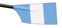 Image showing the rowing club's blade colours