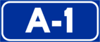 Autovía A-1 shield}}