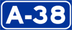 Autovía A-38 shield}}