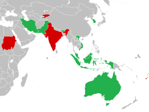 ABU Radio Song Festival 2012 map.svg