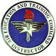 U.S. Air Force Air Education and Training Command Instructor Badge