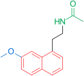 Agomelatine structure