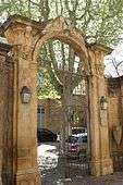 Main door to the courtyard