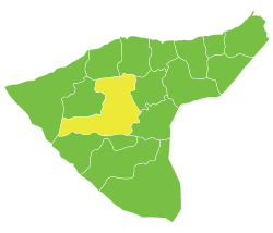 Al-Hasakah Subdistrict in Syria