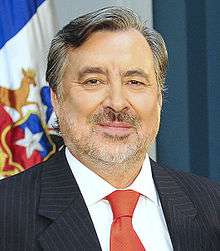 A portrait of Chilean Senator and candidate for President Alejandro Guiller.