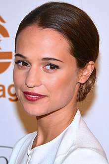 Photo of Alicia Vikander.