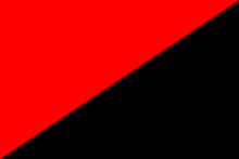 Anarcho-syndicalist flag