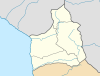 Map of Arica y Parinacota Region