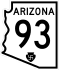 1956 SR 93 route marker