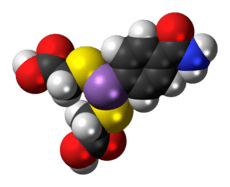 Space-filling model of arsenamide