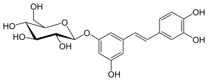 Chemical structure of astringin