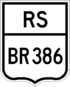 BR-386 shield}}