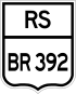 BR-392 shield}}