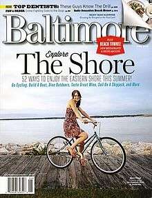 Cover of Baltimore's June 2012 edition