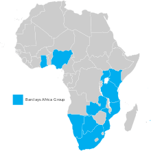 Barclays Africa Group Map